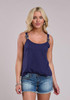 Roper® Ladies' Navy Buckle Strap Tank