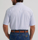 Wrangler® George Strait™ Men's S/S Blue/Red Dot Print Button Shirt
