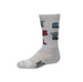Boot Doctor® Youth Grey Hats/Boots Crew Socks