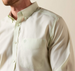 Ariat® Men's L/S Laurel Green WF Fitted Button Shirt