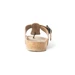 Myra® Ladies' Brown Balinda Ridge Tooled T-Strap Sandals