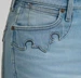 Wrangler Retro® Ladies' Light Wash Bailey HR Embellished Boot Cut Jeans