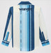 Wrangler® Boys' L/S Blue Clouds Brush Popper Snap Shirt