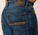 Ariat® Men's M4 Relaxed Thornton Boot Cut Jeans in Heath