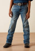 Ariat® Boys' B4 Relaxed Palmer Boot Cut Jeans in Barton