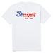 Seager® Men's S/S White USA Russ T-Shirt