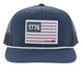 Hooey® Youth Navy Blue Liberty Roper 1776 Flag Patch Cap