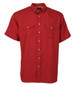Hooey® Men's S/S Red Dahlia Sol Pearl Snap Shirt