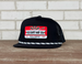 Red Dirt Hat Co® Black with Rope Feedin' Time Flat Bill Cap