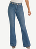 Rock & Roll Denim® Ladies' MR Boot Stitch Welt Pocket Medium Wash Trouser Jeans