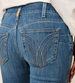 Ariat® Ladies' MR Esti Boot Cut Jeans in Ithica