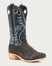 Hyer® Men's Charcoal Roughout/Blue McCune Cutter Toe Boots