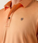 Ariat® Men's S/S Cantaloupe Charger 2.0 Fitted Polo Shirt