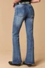 Western Blue® Ladies' HR Classic 5-Pocket Center Seam Flare Jeans