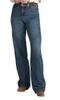 Cruel Denim® Ladies' Casey Wrapped Seams HR Medium Wash Flare Jeans