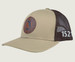 Florida Cracker® Leather 1521 Patch Trucker Cap