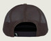 Florida Cracker® Leather 1521 Patch Trucker Cap