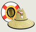 Florida Cracker® Straw Hat - American or Florida Flag