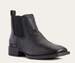 Ariat® Men's Black Booker Chelsea Short Square Toe Boots