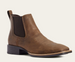 Ariat® Men's Distressed Tan Booker Chelsea Short Square Toe Boots