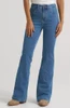 Wrangler® Ladies' Bespoke HR Flare Jeans in Jemma