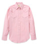 Ely Cattleman® Ladies' L/S Pink Vented Granddaddy Snap Shirt