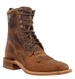 R. Watson® Ladies' Honey Brown Square Toe Lace-Up Boots