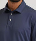 Wrangler ATG® Men's S/S Blue Nights Navy Performance Polo Shirt