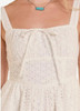 Rock & Roll Denim® Ladies' Natural Eyelet Mini Dress