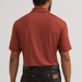 Wrangler® Men's S/S Sequoia Red ATG Performance Polo Shirt