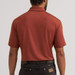 Wrangler® Men's S/S Sequoia Red ATG Performance Polo Shirt
