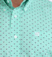 Cinch® Men's S/S Turquoise/Grey Diamond Print Button Shirt