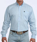 Cinch® Men's L/S Light Blue Button Shirt