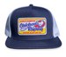 Cactus Alley Hat Co® Navy/White Chicken Roping 6006 Flat Bill Cap