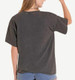 Rock & Roll Denim® Ladies' S/S Charcoal Longhorn Rodeo Oversized T-Shirt