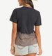 Rock & Roll Denim® Ladies' S/S Black/Grey Ombre YeeHaw Cowboy Oversized T-Shirt