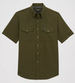 Wrangler® Men's S/S Olive Night ATG Performance Snap Shirt