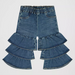 Wrangler® Little Girls' Tiered Ruffle Flare Jeans