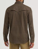 Wrangler® Men's L/S Turkish Coffee Print ATG Technical Snap Shirt