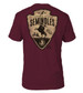FloGrown® Men's S/S Burgundy FSU Spearhead T-Shirt