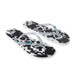Myra® Ladies' Black/White Shadow Ranch Flip Flops