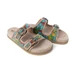 Myra® Ladies' Rio Verde Tooled Painted Sandals in Agave Blue