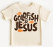 Buckin Baby® Kids' S/S Natural Goldfish & Jesus T-Shirt