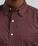 Wrangler® Men's L/S Wine Print Cody Johnson Button Shirt