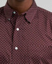 Wrangler® Men's L/S Wine Print Cody Johnson Button Shirt