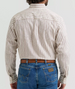 Wrangler® George Strait™ Men's L/S Rusted Stripe Button Shirt
