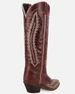 Laredo® Ladies' Deep Red Roxelle Wide Calf Tall Western Boots