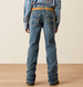 Ariat® Boys' B4 Relaxed Jonathan Boot Cut Jeans in Durango