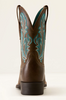 Ariat® Ladies' Dark Cacao Round Up Filly Square Toe Boots