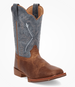 Dan Post® Kids' Tan/Dusty Blue Square Toe Boots